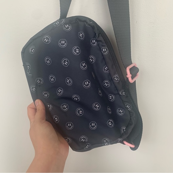 Ganni Smiley Face Recycled Crossbody Bag - Picture 7 of 10